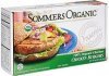 Sommers Organic chicken burgers 100% organic chicken Calories