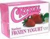Crystal frozen yogurt strawberry Calories