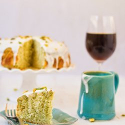 Pistachio Cake (from mix)