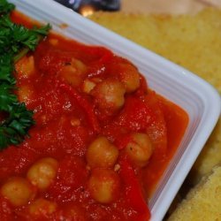 Spicy Tomato Chickpea Stew