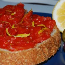 Spanish Tomato and Garlic Bread
