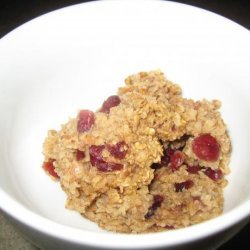 Baked   Cranberry Nut Bread  Oatmeal