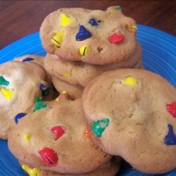 Rainbow Dotted Cookies