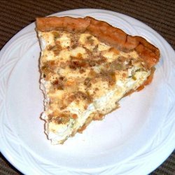 Leek and Goat Cheese Quiche