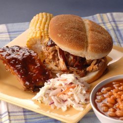 BBQ Pulled Pork Sandwiches With Homemade BBQ Sauce
