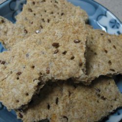 Flax Seed Cracker Bread