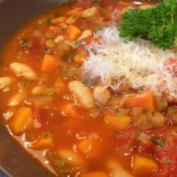 Lentil and Cannellini Bean Soup