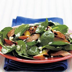 Pork Tenderloin Spinach Salad