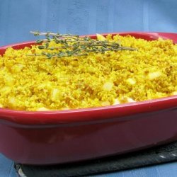 Four-Cheese Macaroni With Curry Crunch