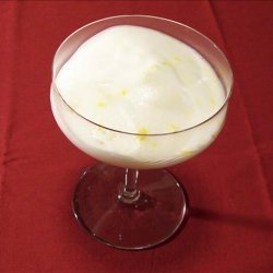 Snow Pudding With Grand Marnier Sauce