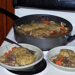 Beef Stew with Dumplings