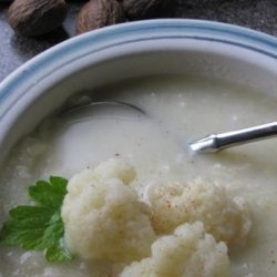 Creamy Cauliflower Soup - Ww Friendly