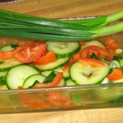 Yummy Cucumber and Tomato Salad
