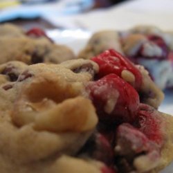 Cranberry White Chocolate Cookies!!