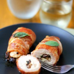 Chicken Thighs Stuffed with Mushrooms