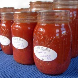 Pasta Sauce for Canning