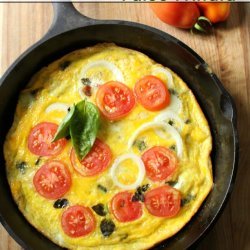 Frittata with Bacon and Tomatoes