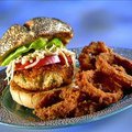 Crab burgers with Celery Root Remoulade Slaw (Guy Fieri)