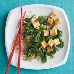 Korean-Inspired Sauteed Tofu